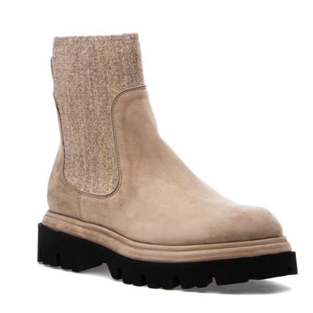 275 Central Felicity Boot Tortora Suede, Size 38